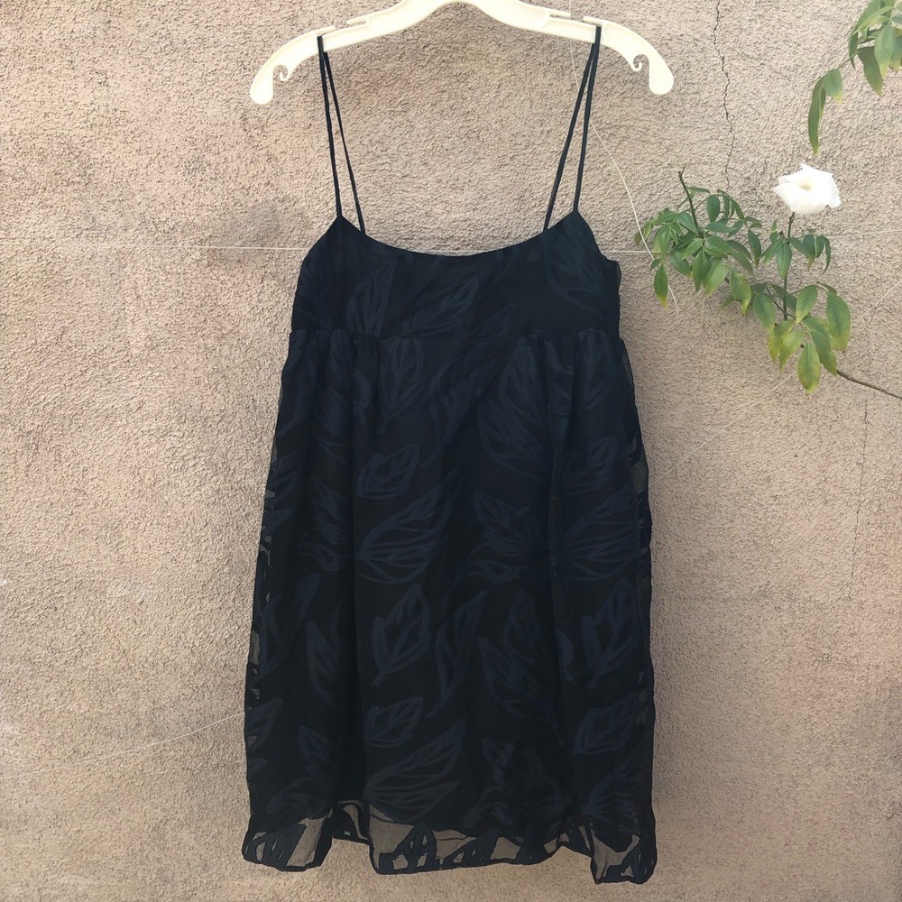 Cacharel Black Slip Dress